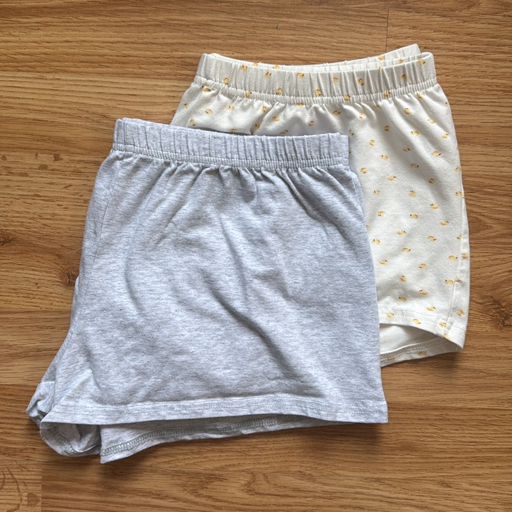 Seventh & Sunset Gray and Cream Underwear Set